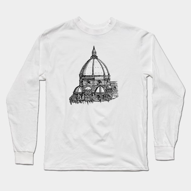 Dome Long Sleeve T-Shirt by linesdesigns